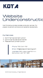 Mobile Screenshot of kotacontracting.com